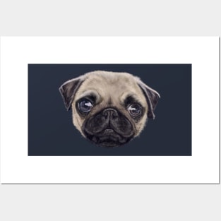 Wee Scottish Shug The Pug! Posters and Art